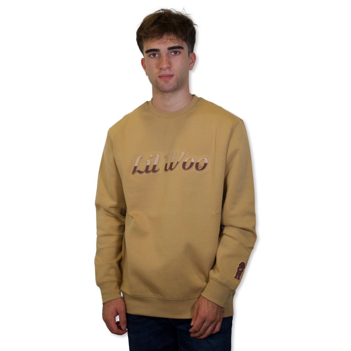 Lil Woo Font Crewneck Sweatshirt