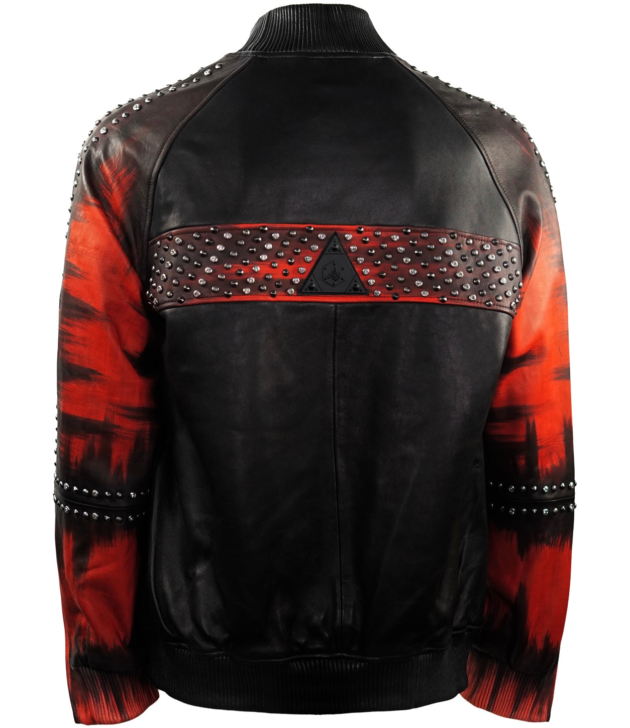 Artistry and Edge Hand-Painted Bomber